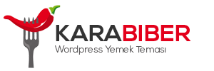 Karabiber Wordpress Yemek Tarifleri Teması